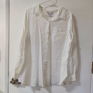 Old Navy White Button Down Shirt